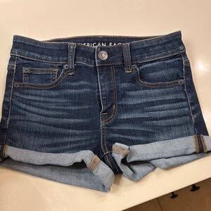 American Eagle Outfitters Blue Jean Shorts Classic Summer Style